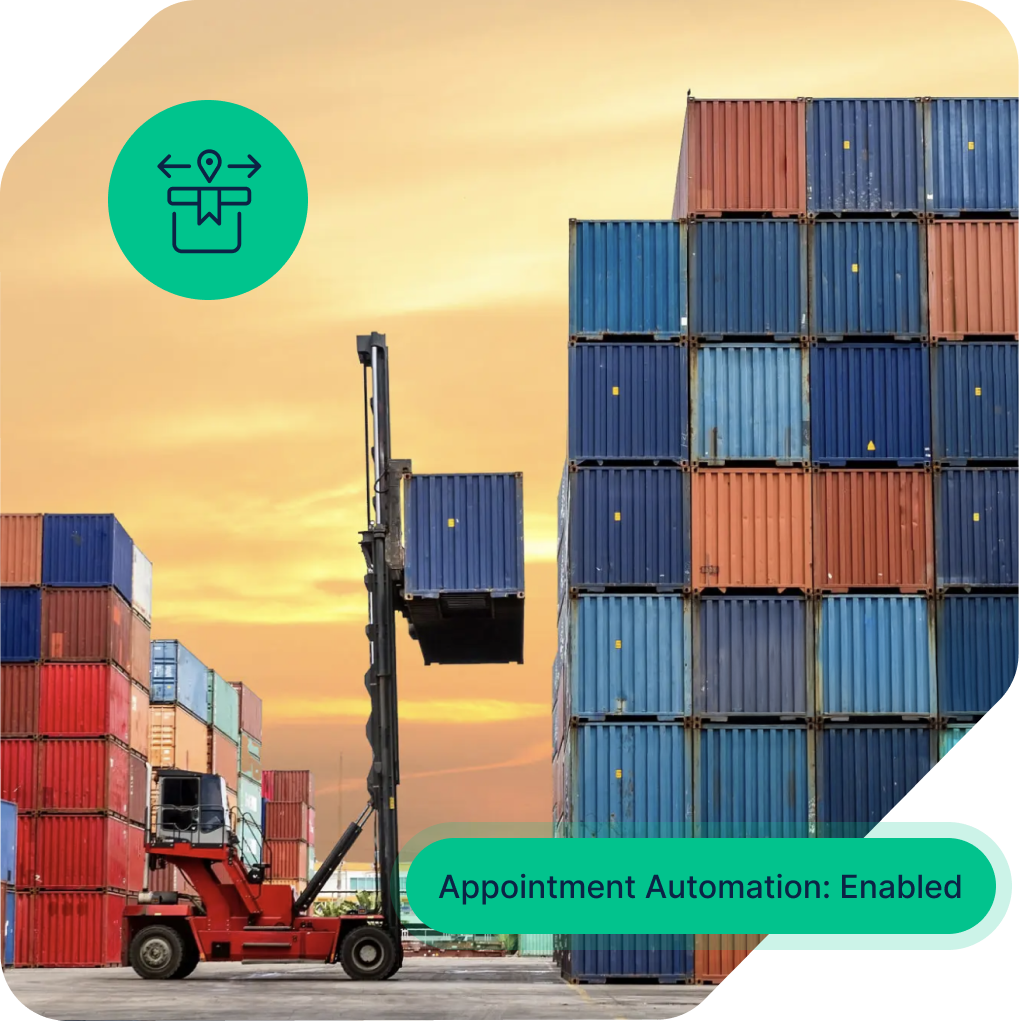 Orchestrate intermodal freight